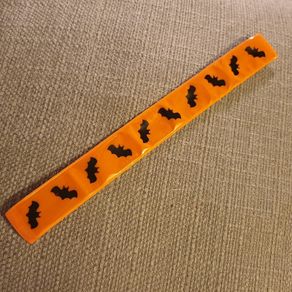 Halloween slap wrist band