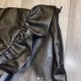 Zara faux leather mini skirt Image 4