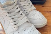 Air Jordan 1 Mid Triple White Size UK 8.5 (EUR 43)
