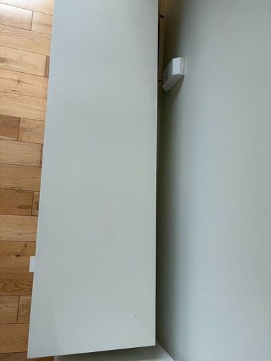 BYS TV bench, high-gloss white, 160x42x45 cm