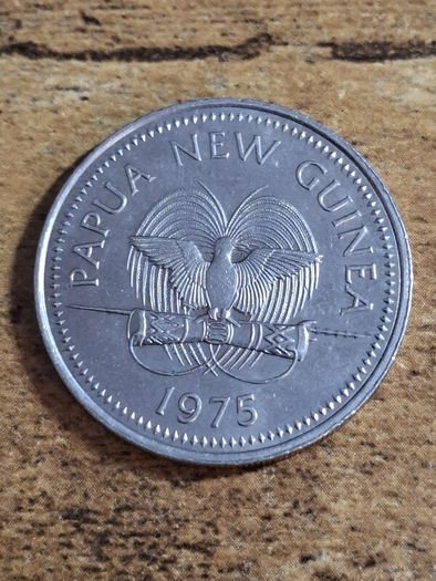 Papua New Guinea 1975, 20 Toea Coin - free standard postage