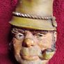 Vintage Bossons Chalkware Head  / Paddy / 1960s Image 9