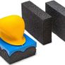 Glass Polish 15923 Handheld Sanding Kit, Sanding Sponge Set with hand holder Image 2