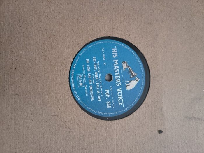Amazing Vintage HMV Shellac 78 RPM Record Collection and Vinyl Box Set