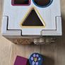 Wooden shapes and animals jigsaw cube Image 2