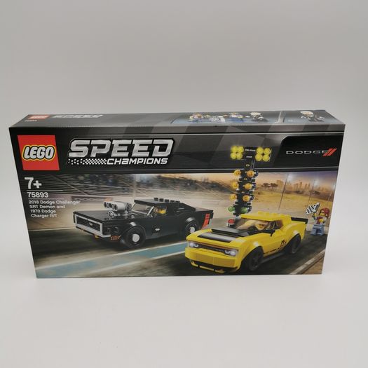 Lego 75893 Speed Champions, Dodge Challenger and Dodge Demon