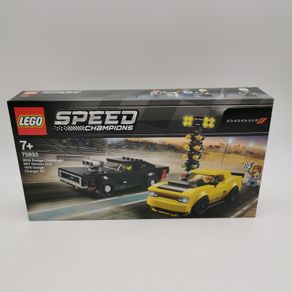 Lego 75893 Speed Champions, Dodge Challenger and Dodge Demon