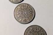 UK Florins X3 .