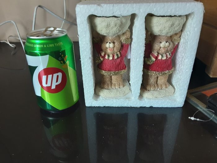 Brand New in Box Teddy Bear Tealight Holders