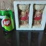 Brand New in Box Teddy Bear Tealight Holders Image 2