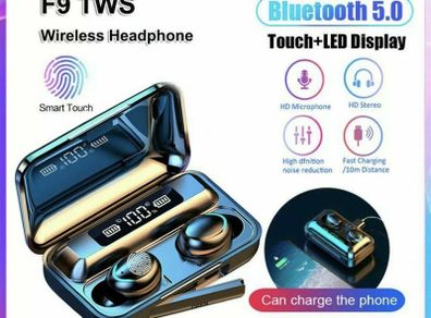 Wireless Bluetooth Headphones Earphones Handsfree For Samsung iPhone Huawei