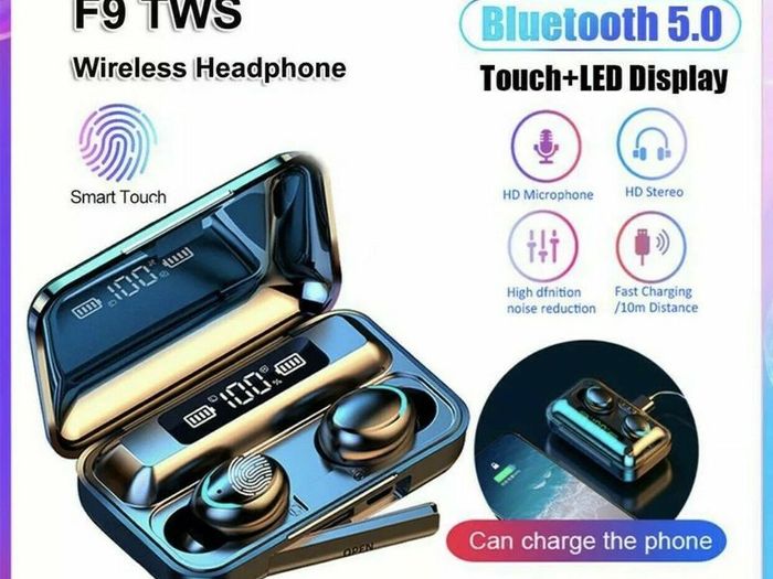 True Wireless Bluetooth Headphones Earphones Handsfree For Samsung iPhone Huawei