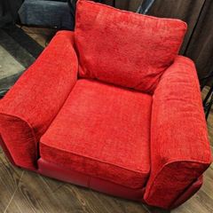 1 seater Armchair red.. Mirage