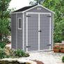 NEW SALE 6 ft. W x 5 ft. D Apex Outdoor Garden Shed Image 2