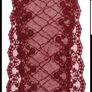 H&M Home Lace table runner burgundy 45x150cm Image 2