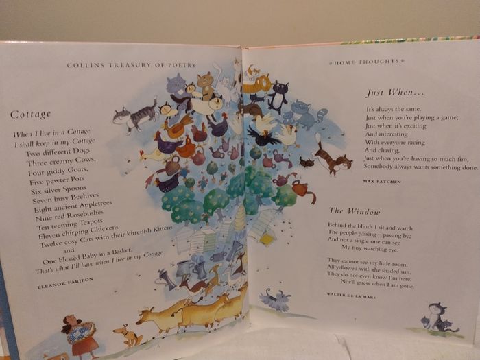 Collins Treasury of Poetry by Stephanie Nettell HARDBACK