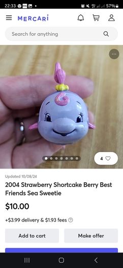 Strawberry Shortcake Fish 2004 Berry Best Friends