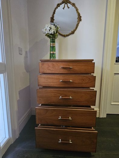 Mid Century Teak Chest of Drawers