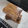 Hand crafted wooden book ends Image 5
