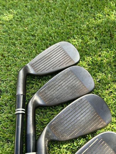 Full set of golf clubs