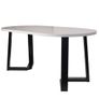 FLEXI 100 Round Extendable Dining Table  100cm to 180cm  Seats up to 8 People Image 3