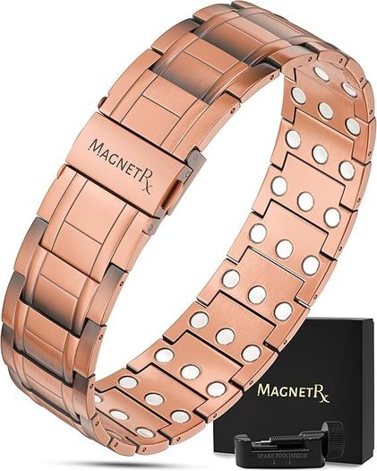 Copper bracelet with magnets - New In Box