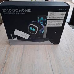 Emo go home  black edition ai desktop robot