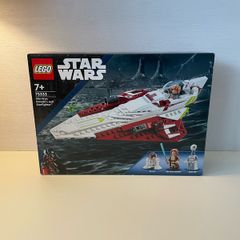 LEGO Star Wars Obi Wan Kenobis Jedi Starfighter 75333 New