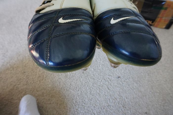 Football Boots Nike Air Zoom Total 90 III Navy/White (2004) Size 11UK SG