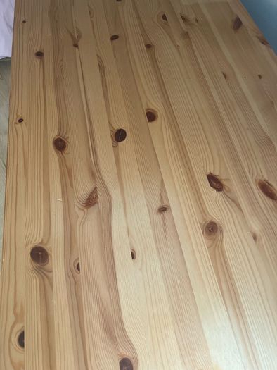 Pine Desk with Drawers