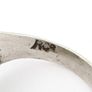 Vintage 925 Sterling Silver 1911 3d Threepence Coin Ring, Signed & Full British Hallmarks, 1975 Image 6