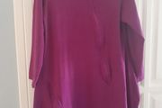 Long Sleeve Dress With Zip Detail New