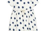 Carrement Beau designer polka dress