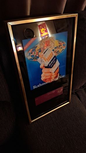 Vintage Benson & Hedges pub clock