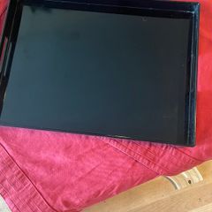 Black Lacquer coffee table tray