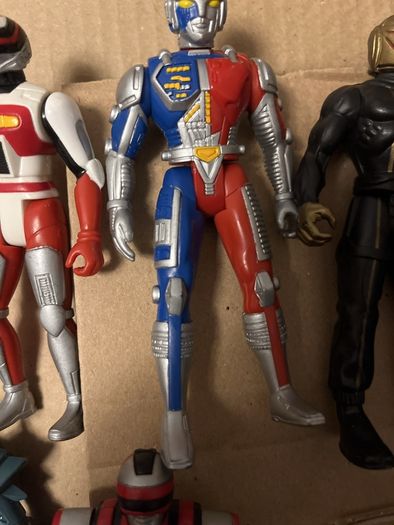 Vintage VR Troopers Figure Lot 1994 Kenner Saban - Ryan Steele, JB, Kaitlin, Tankotron, Dark Heart, Skug