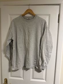 Urban Research Doors Men's Grey Jumper - size large