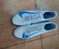 Light blue football astro boots