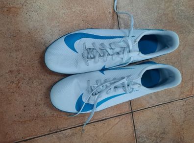 Light blue football astro boots