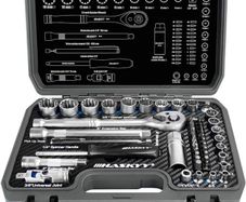 52pcs Multi-Tooth Inch TORX Gear Lock Profile XZN E-Profile Socket Set 12-Socket Hexagonal - Harley - Metric -1/4 & 3/8 - Nut Bits 4-19mm (FREE POSTAGE)