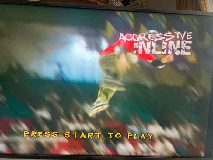 Aggressive Inline Xbox Complete with Manual Tested & Working