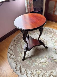 Wooden side table
