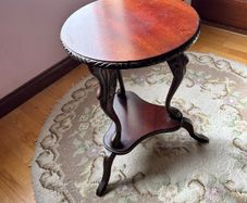 Wooden side table
