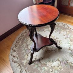 Wooden side table