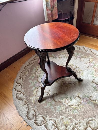 Wooden side table