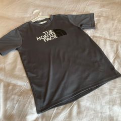 Boys North Face Grey Sports top tshirt Large