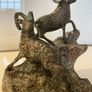 Vintage Bronze Big Horn Rams c1970 Image 5