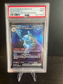 Blastoise PSA9 Graded Pokemon Card