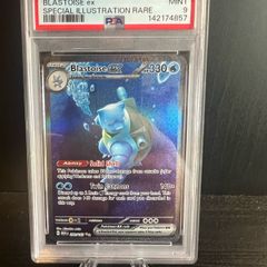 Blastoise PSA9 Graded Pokemon Card