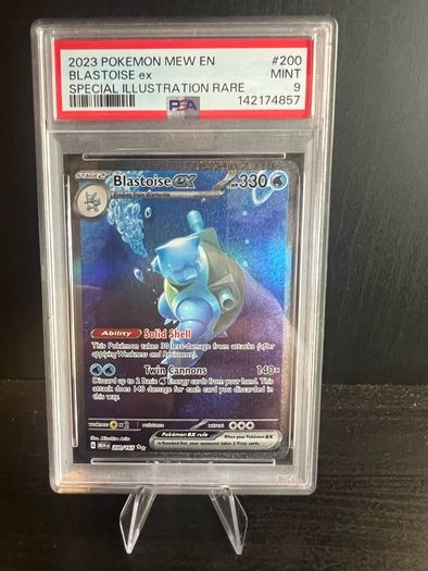 Blastoise PSA9 Graded Pokemon Card